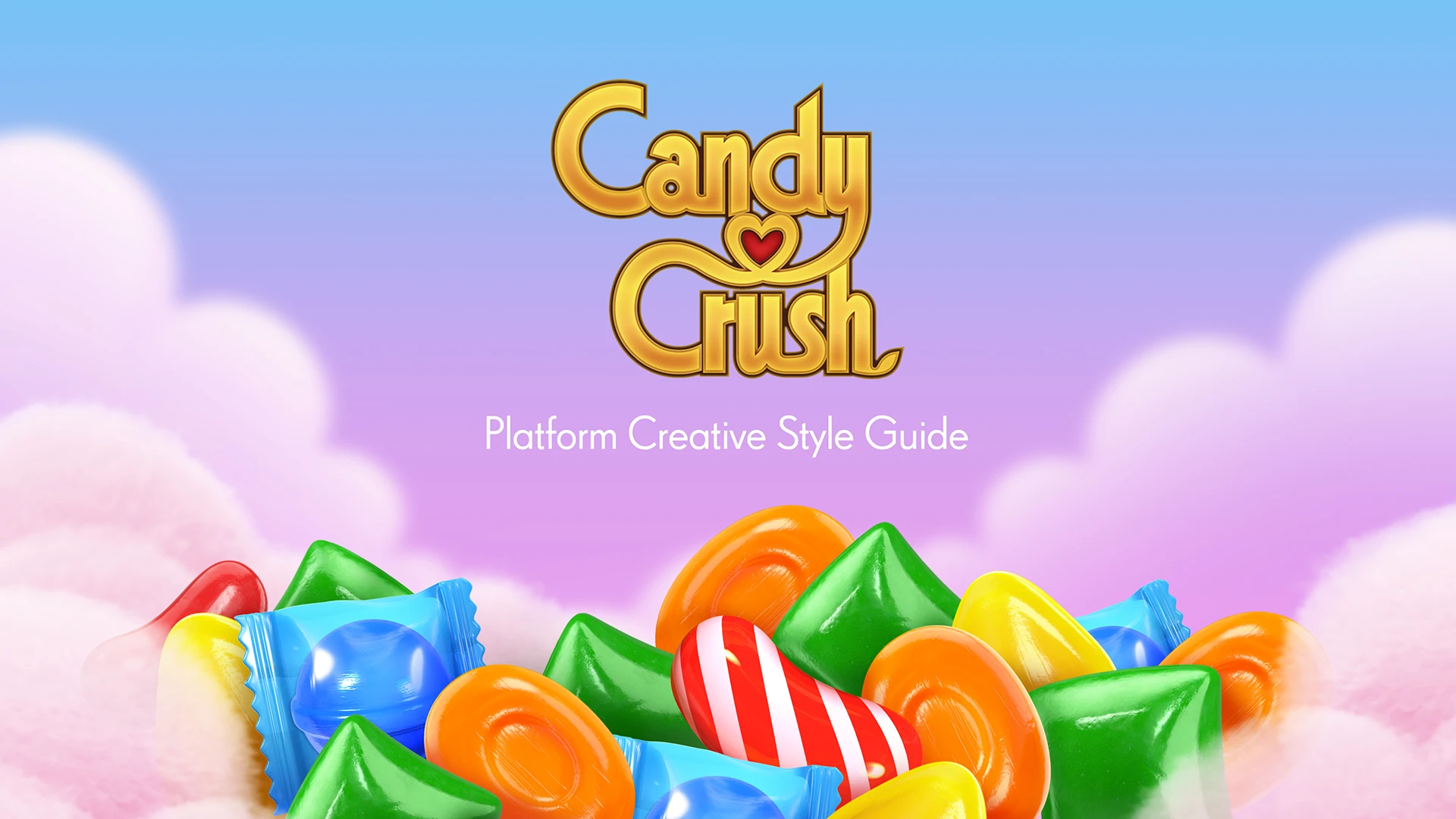 Candy Crush Event Brands Style Guide Cover