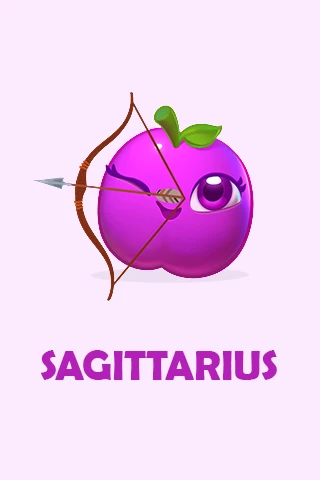Farm Heroes Cropsie styled as the Sagittarius star sign
