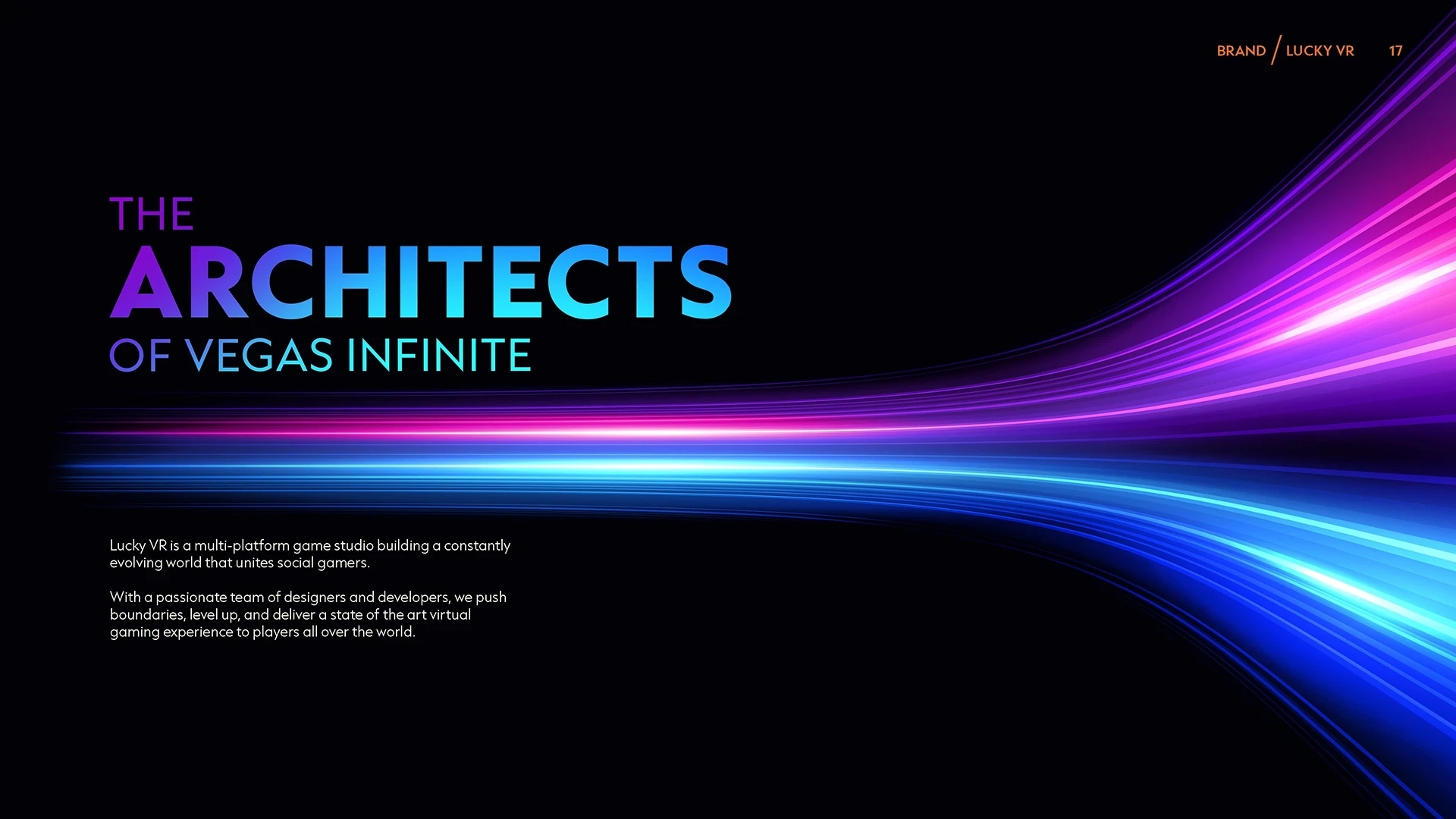 Vegas Infinite Brand Book Page 8